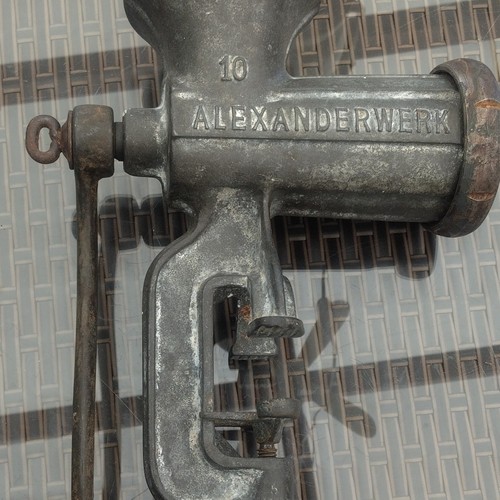 Alexanderwerk fleischwolf - alexanderwerk,