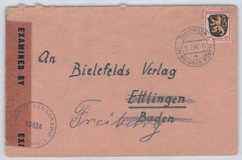 Zone postkarte mit - fr.,