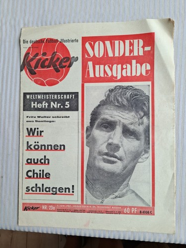 Kicker weltmeisterschaft heft - weltmeisterschaft,
