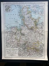 antike Landkarte: Hannover