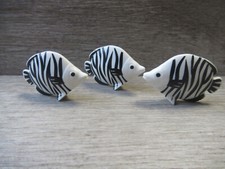 Playmobil Tiere | 3x gestreifte Fische | Fisch