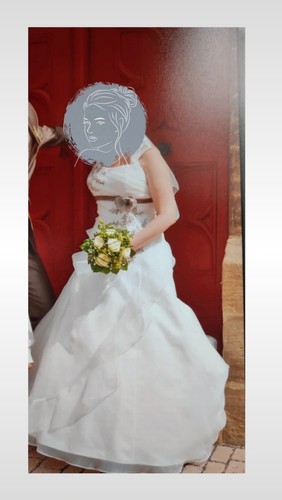Schönes linien brautkleid - schönes,