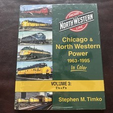 SEALED Chicago & North Western Power 1963-95 In Color Vol 3: E- and F-units