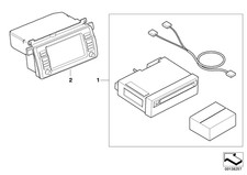 BMW Bordmonitor Wide Screen mit CC – 65 52 6 934 409 – LCD Display, Gebraucht