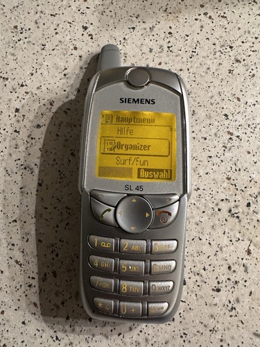 Siemens sl45 silber handy - silber,