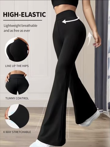 Damen schlaghose high waist - damen,