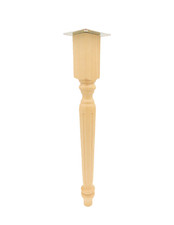 Holz tischbein roh - cm, –
