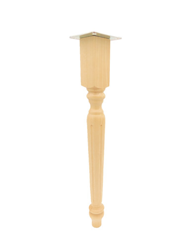 Holz tischbein roh - tischbein, 48