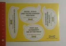 Aufkleber/Sticker: Ikea wohnst