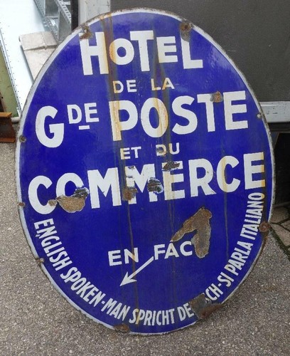 Altes emailschild hotel la - emailschild,
