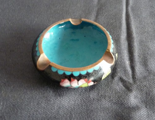 Alter cloisonne ascher - ,