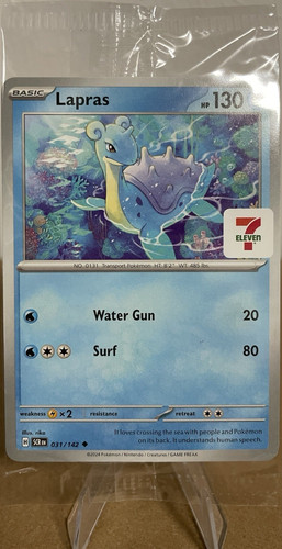 Pokémon tcg lapras 031 142 - pokémon,