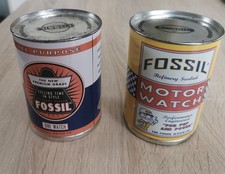 2 FOSSIL UHRENDOSEN, selten