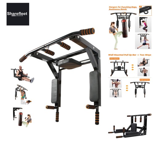 Pull bar wall mounted - up,