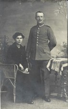 Pionier-Feldwebel mit seiner