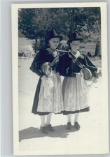 12027435 - Foto AK kleines Fass  Trachten Oesterreich