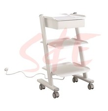 Geräteträger Trolley Dentalbedarf mit Schublade und Steckdose