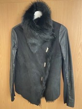 Muubaa Lammfelljacke Leder 36 UK 8 S