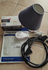 Trödelkiste Flohmarkt Konvolut Lampenschirm, Birnen,  Kabel 