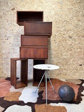 TRUE VINTAGE 2B Metall BEISTELLTISCH tripod side table Denmark Danish Design 60s