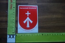 Alter Aufkleber Stadt Hotel GOOD MORNING-HOTELS Stralsund