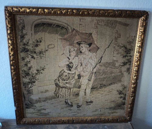 Antikes gobelin bild - antikes,