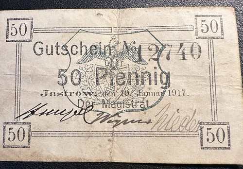Notgeld jastrow - notgeld,