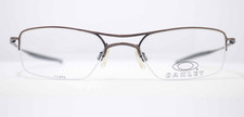 Oakley Brille Titanium Hollowpoint 4.0 Toast 52-19 138 Halbrand Eckig Doppelsteg