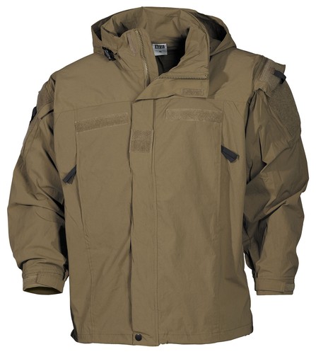 Soft shell jacke coyote tan - us,
