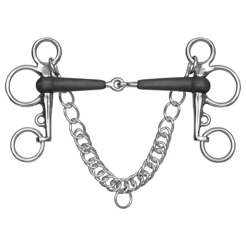 Pelham einfach gebroche gummi - einfach,