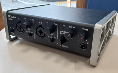 Tascam audio interface 2x2 - audio, us-2x2