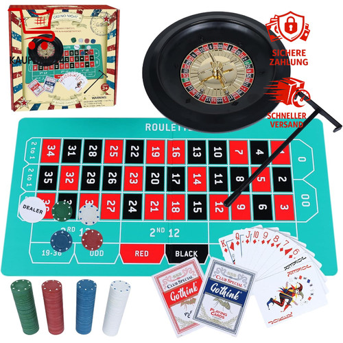 Roulette wheel spielset - roulette-wheel-spielset, 25,4