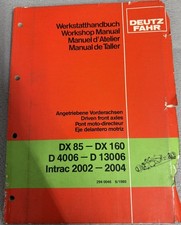 DEUTZ Werkstatthandbuch
