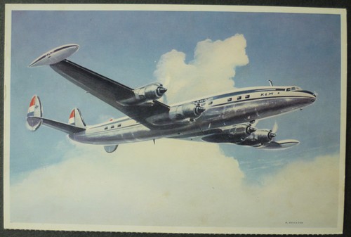 Klm postkarte 1049 - postkarte, l
