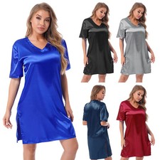 Damen satin nachthemd - damen,