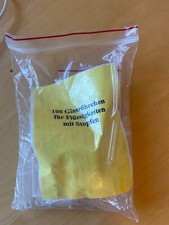 100 Glasröhrchen für