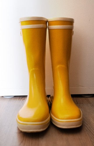 Aigle gummistiefel gelb - 41,