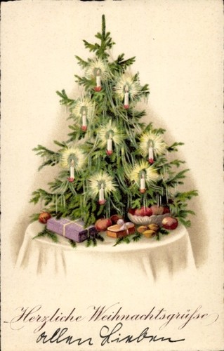 Glückwunsch weihnachten - ak,
