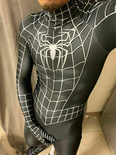 Black spider man costume - spider-man,