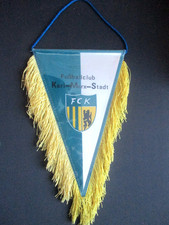 DDR-Fußball-Oberliga, originaler Wimpel "FC Karl-Marx-Stadt", mit Fransen !!!