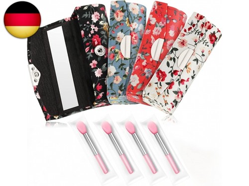 Lippenstiftbox mit spiegel 4 - lippenstiftbox, spiegel,