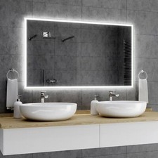 Bosten Badspiegel LED Wandspiegel Badezimmerspiegel Spiegel nach Maß Große A01