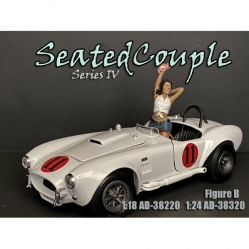 American diorama 38220 seated - american,