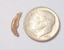 Natural Placer Gold Nugget