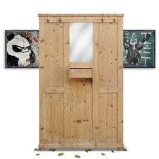 Garderobenwand antik