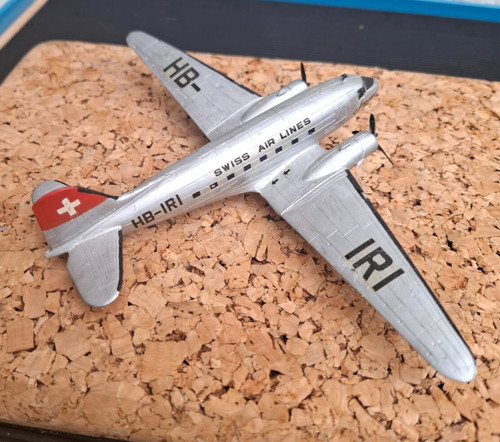 Modellflugzeug swiss air - swiss, hb-