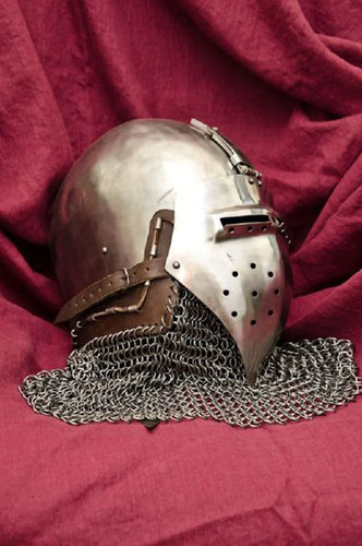 Mittelalter blasebalg visier - mittelalter,