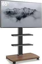 Ständer rollbar holzablage - tv,