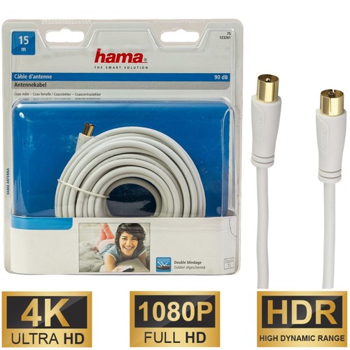 Hama 15m antennen kabel 90db - 15m, antennen-kabel