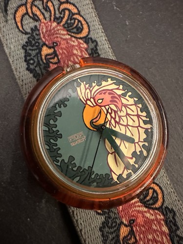 Swatch uhr pop golden - swatch, cage